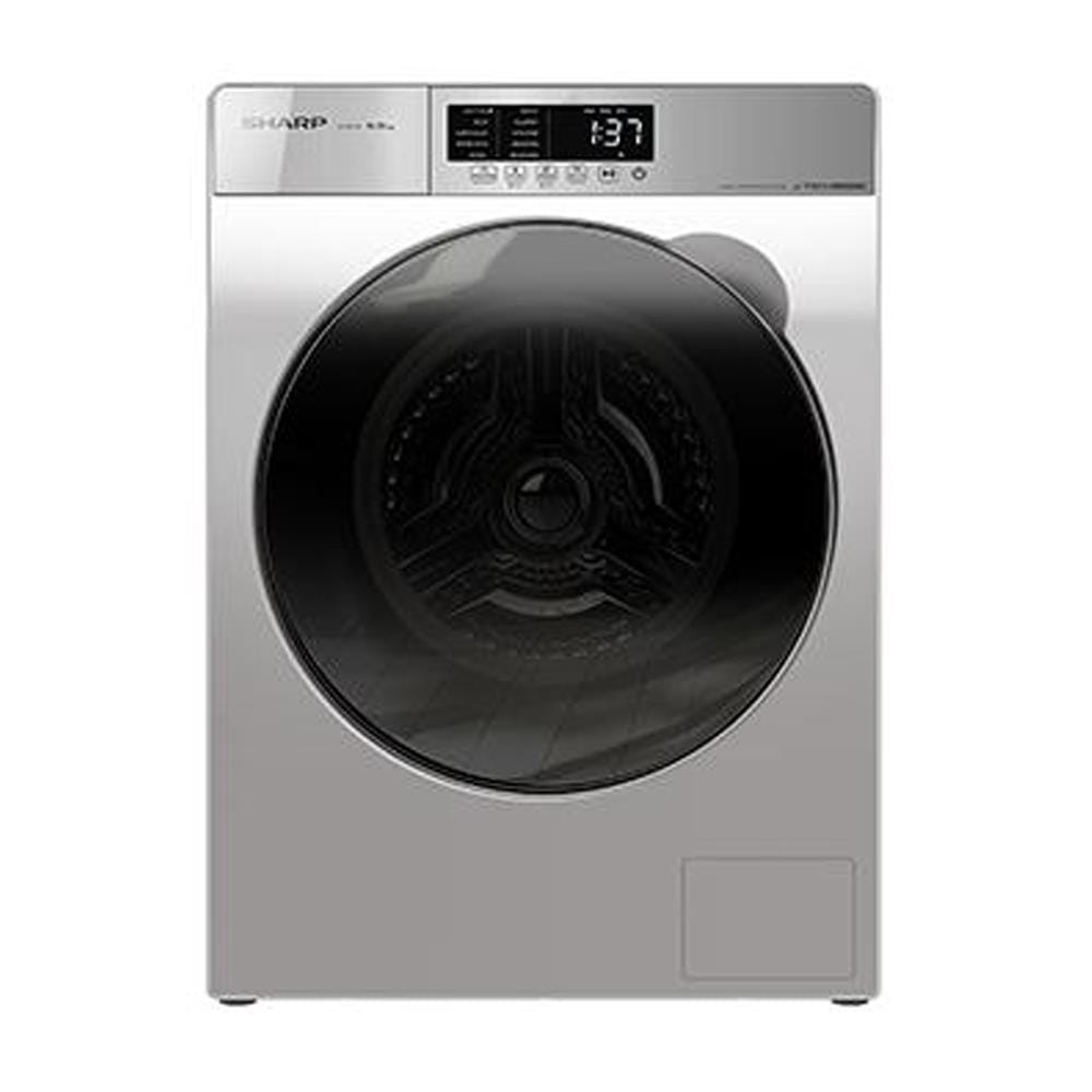 SHARP FRONT LOAD WASHING MACHINE ESFK852EMW 8.5KG SILVER