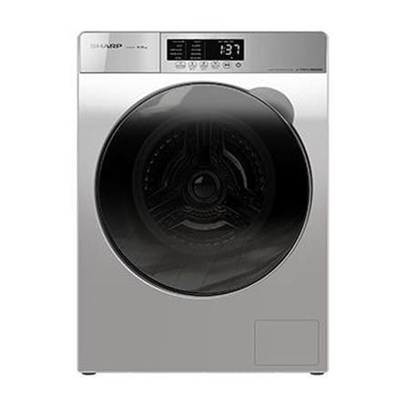 SHARP FRONT LOAD WASHING MACHINE ESFK852EMW 8.5KG SILVER