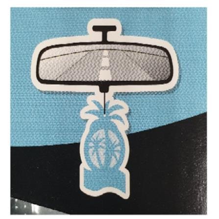 CALIFORNIA PAPER PALMS LAVENDER (CAR INTERIOR CARE)