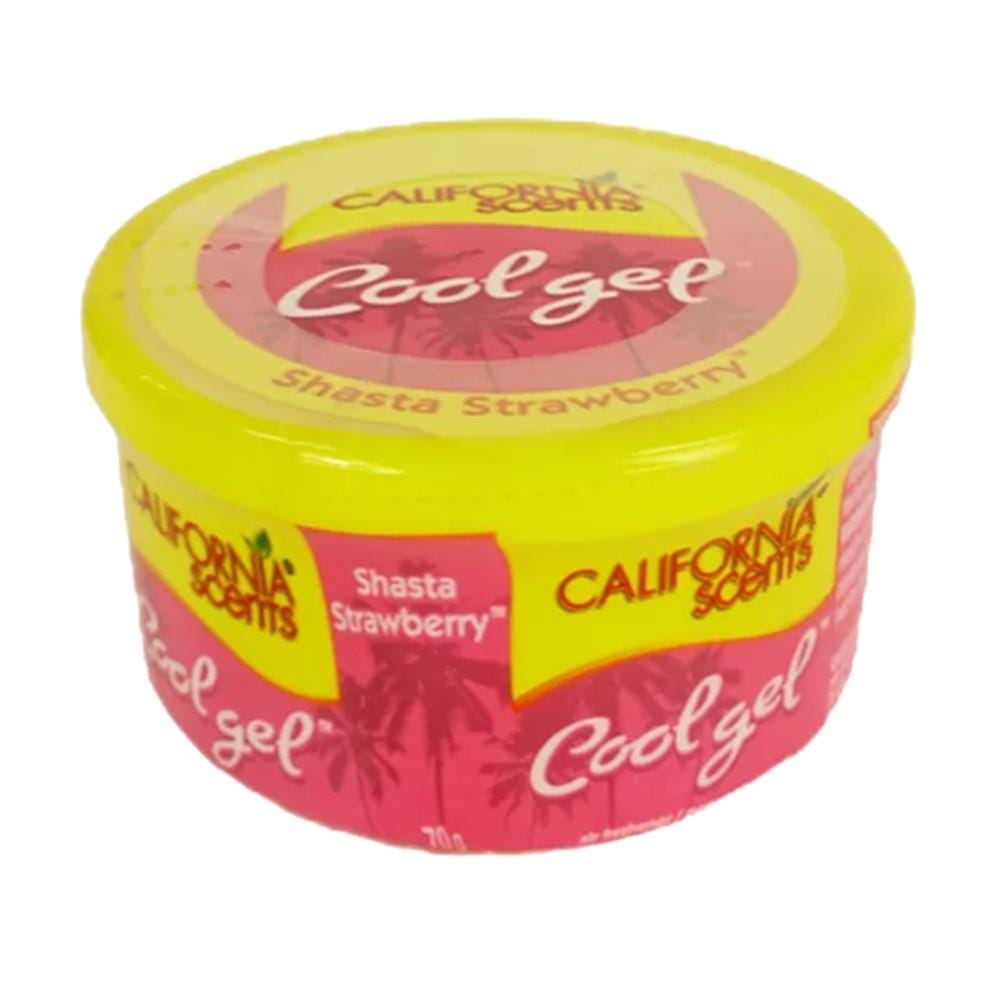 CALIFORNIA SCENTS CAR GEL SHASTA STRAWBERRY - 70GRAM