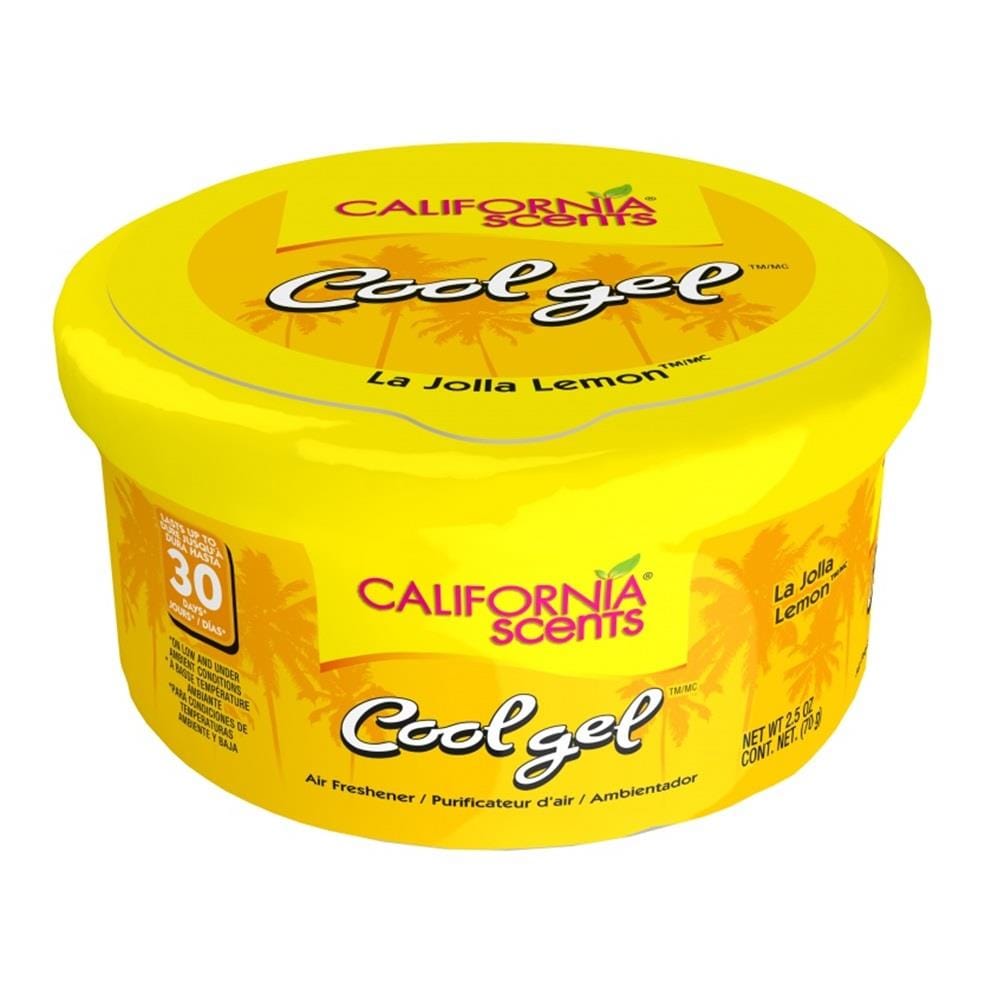 CALIFORNIA SCENTS CAR GEL LA JOLLA LEMON - 70GRAM