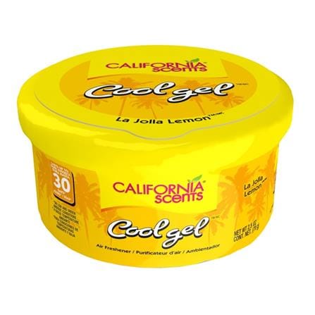 CALIFORNIA SCENTS CAR GEL LA JOLLA LEMON - 70GRAM