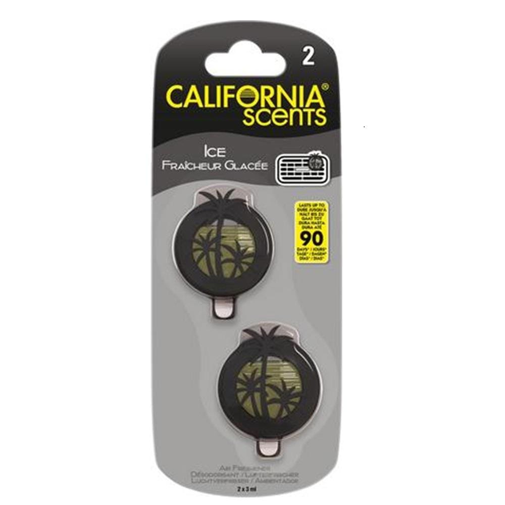 CALIFORNIA SCENTS MINI DIFFUSERS - ICE (2's)