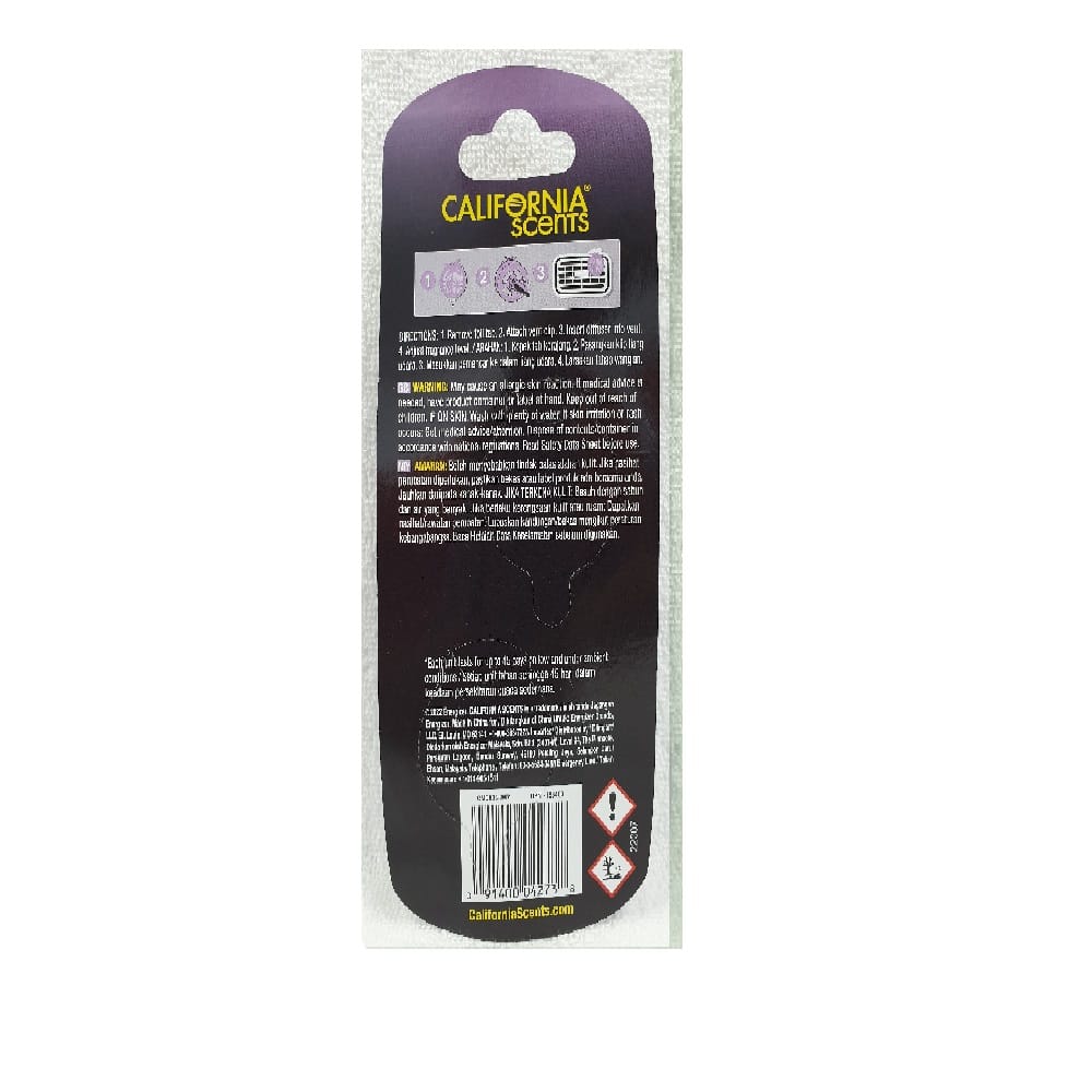 CALIFORNIA SCENTS MINI DIFFUSERS - LA LAVENDER (2's)