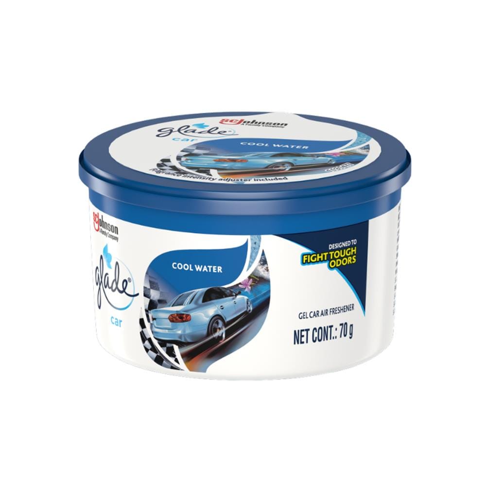 GLADE MINI GEL CAR 70G COOL WATER