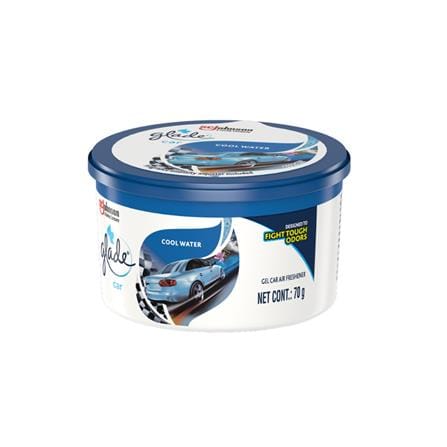 GLADE MINI GEL CAR 70G COOL WATER