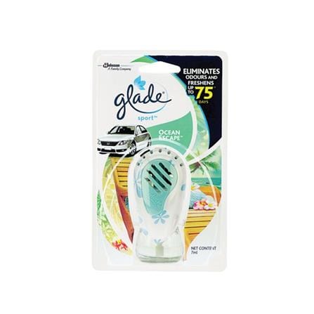 GLADE SPORT CAR AIR FRESHENER 7ML OCEAN ESCAPE