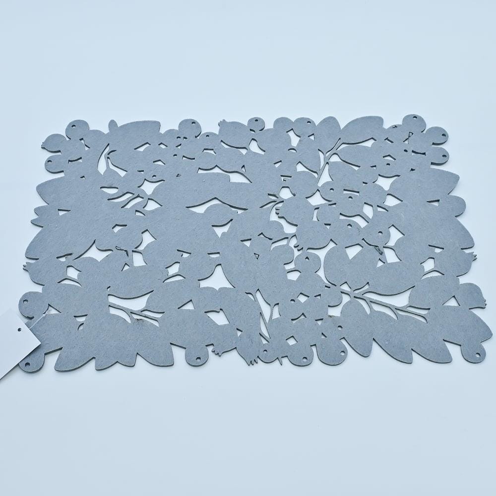 PLACEMAT FELT NATURE GREY