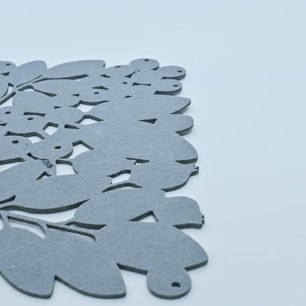 PLACEMAT FELT NATURE GREY