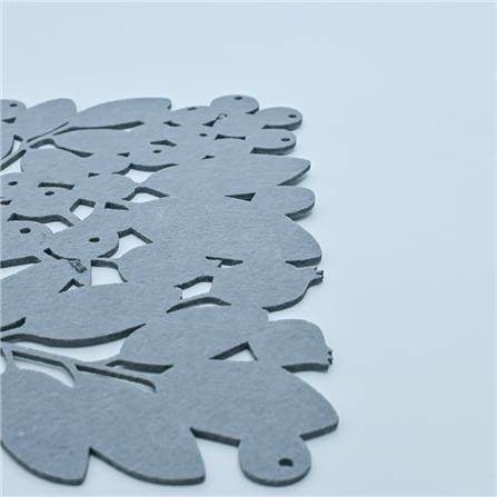 PLACEMAT FELT NATURE GREY