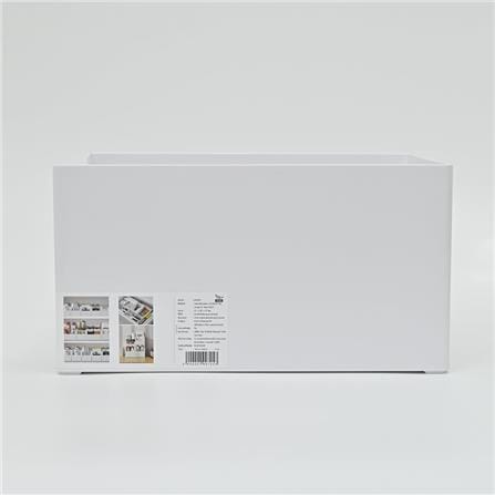 TALL ORGANIZING BOX KECH NEAT XL 21X28X15CM  WHITE