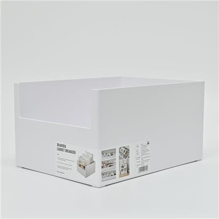 TALL ORGANIZING BOX KECH NEAT XL 21X28X15CM  WHITE