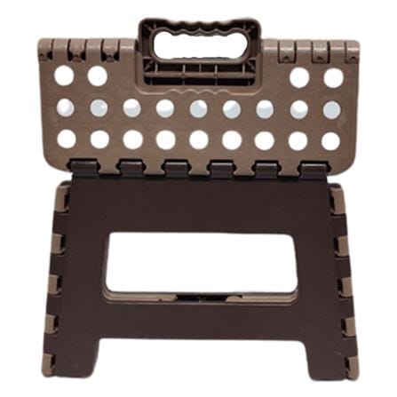 FURDINI BATHROOM FOLDABLE STOOL UNO-S_ORANGE/NAVY