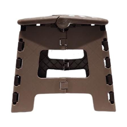 FURDINI BATHROOM FOLDABLE STOOL UNO-S_ORANGE/NAVY