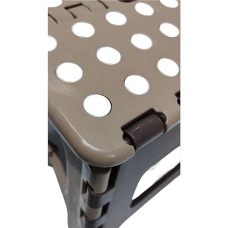 FURDINI BATHROOM FOLDABLE STOOL UNO-S_ORANGE/NAVY