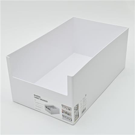 TALL ORGANIZING BOX KECH NEAT XXL 21X35X15CM WHITE