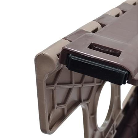 FURDINI BATHROOM FOLDABLE STOOL UNO-L GREEN/NAVY