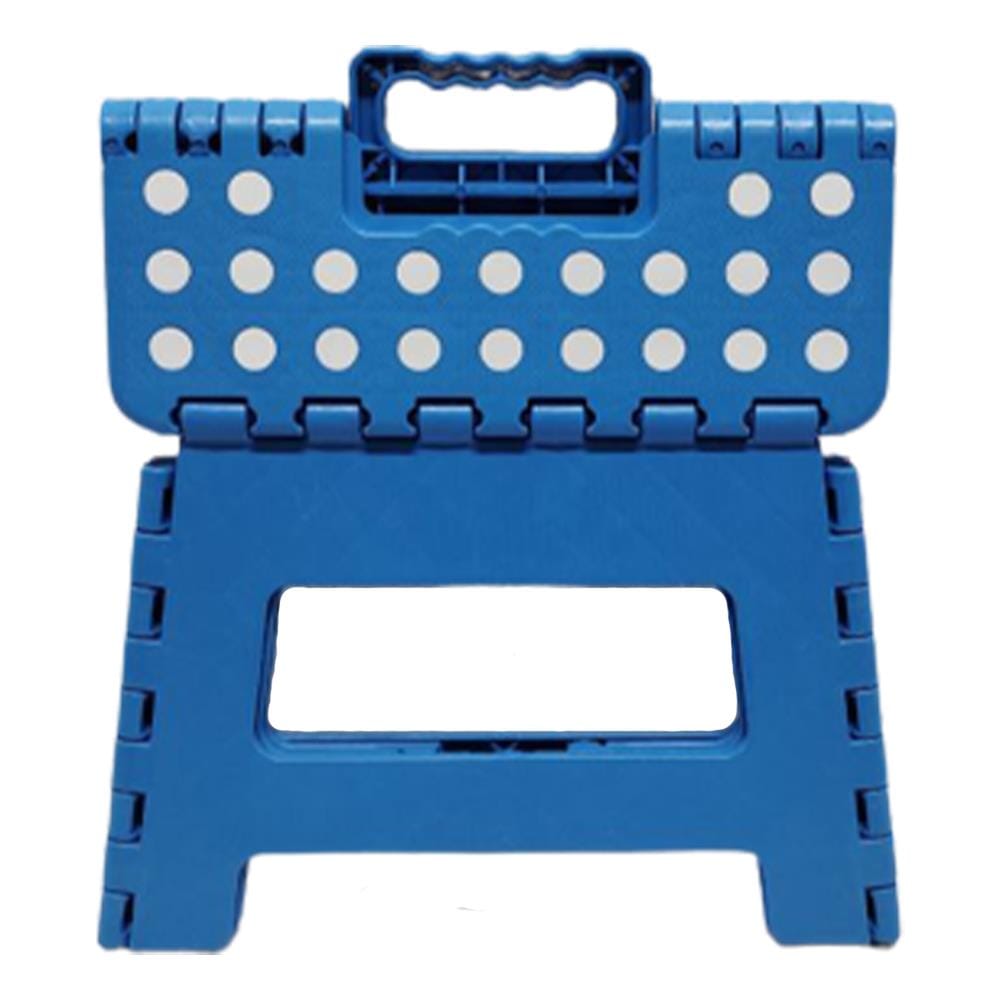 FURDINI BATHROOM FOLDABLE STOOL UNO-S_BLUE PP PLASTIC