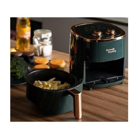 RUSSELL TAYLORS AIR FRYER Z1 GREEN 1200WATT 4.2LITER ANALOGUE