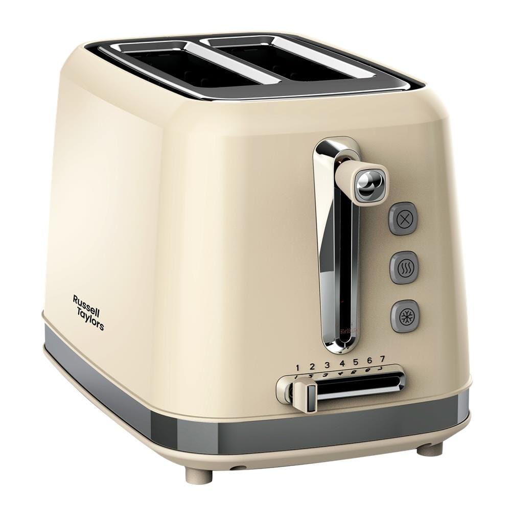 RUSSELL TAYLORS TOASTER RT-10 2SLICE CREAM