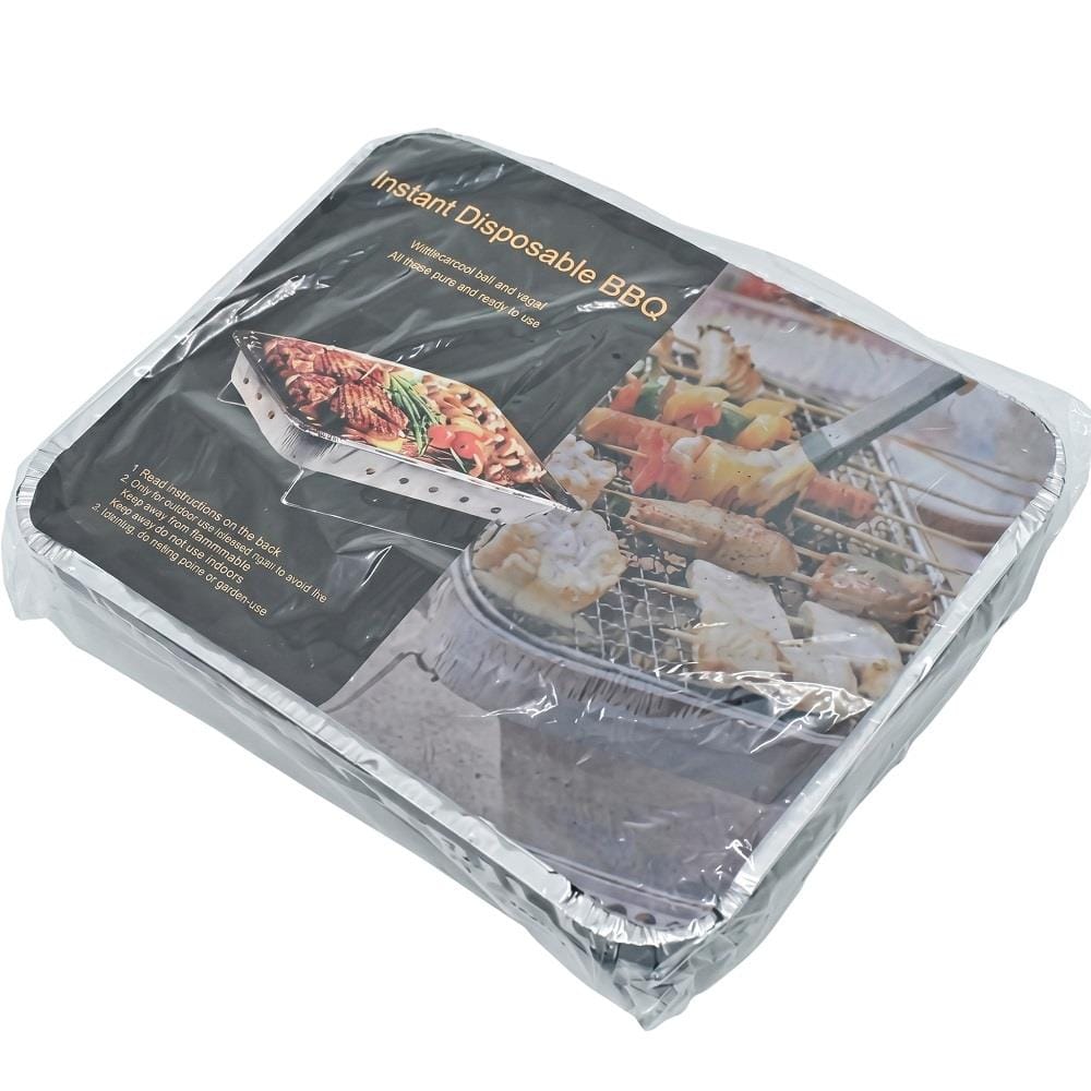 SPRING  SILVER CHARCOAL BARBECUE
