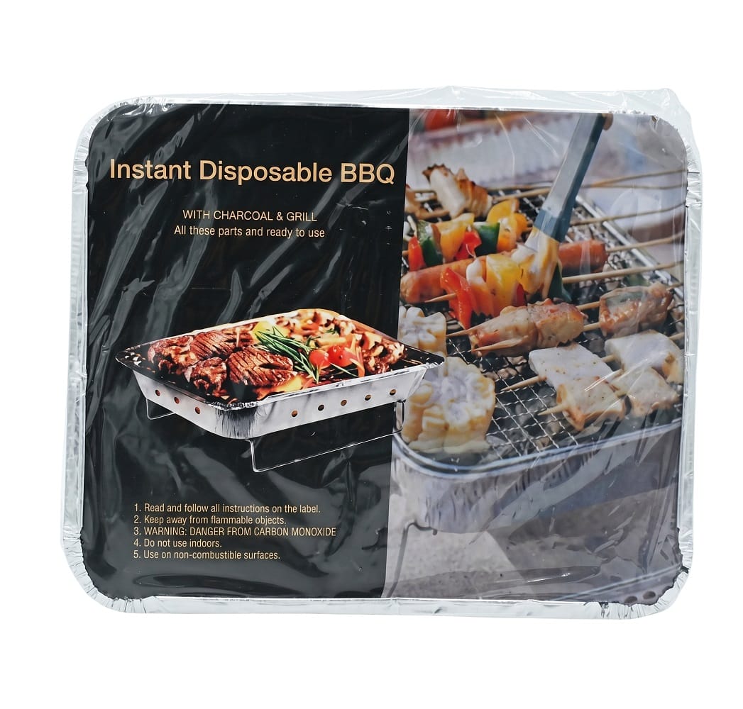 SPRING  SILVER CHARCOAL BARBECUE