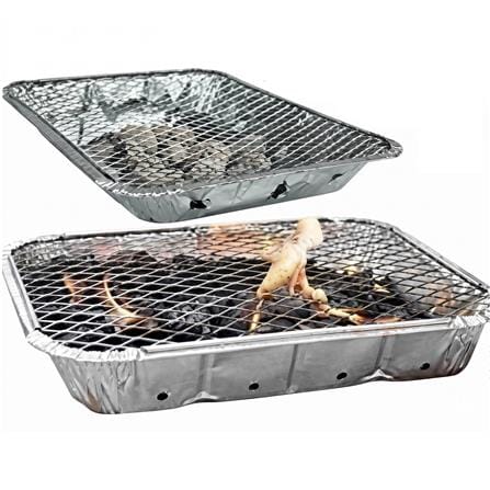 SPRING  SILVER CHARCOAL BARBECUE