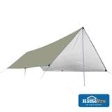 TENT GAZEBO OUTDOOR CANVAS WITH IRON ROD SPRING SILVER W200XH300xD200 CM