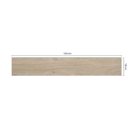 CROBERN SPC CLICK 6MM 18X123CM LIGHT BEIGE 1.77M2