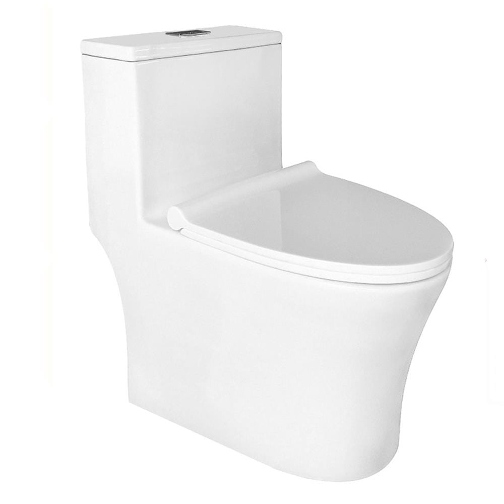 SORENTO 1P TOILET SRTWC8329-RL P 3/6L WHITE H73XW41XD70.3 CM