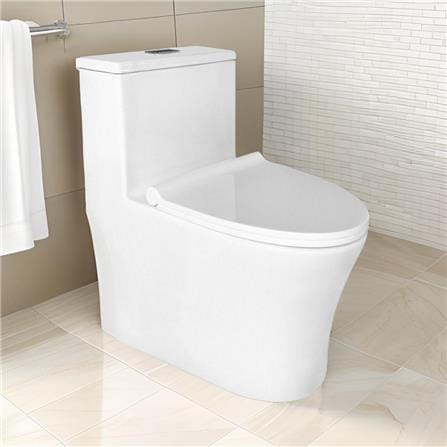 SORENTO 1P TOILET SRTWC8329-RL P 3/6L WHITE H73XW41XD70.3 CM