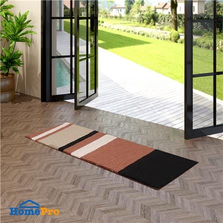 HLS RUG MARCHAL 45X120CM BROWN