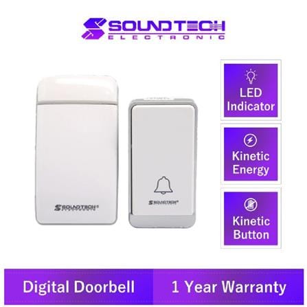 DIGITAL WIRELESS DOORBELL DA-028 SOUNDTEOH
