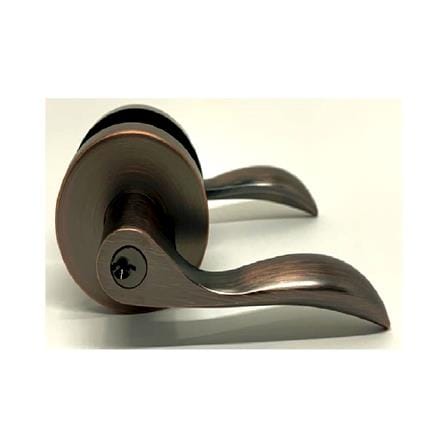 ABS VIRGINIA ENTRANCE LEVER LSVIAB09812 ANTIQUE BRONZE