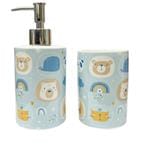 MOYA BATHWARE SET CE CE3041AA-2 PASTEL DOLL H17.80XW15XD7.50 CM