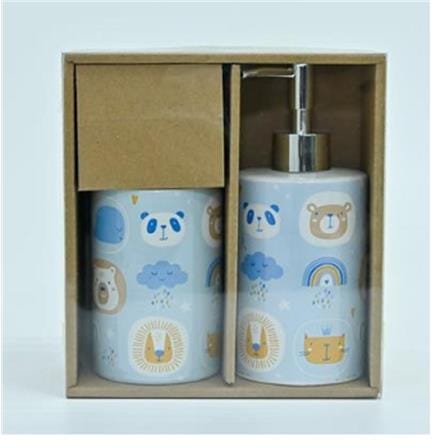 MOYA BATHWARE SET CE CE3041AA-2 PASTEL DOLL H17.80XW15XD7.50 CM