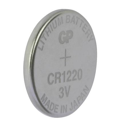 LITHIUM CELL BATTERY CR1220 CARD 1 GP