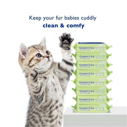 ALCOSM DAILY PET WIPES MINI 8 SHEETS X 8 EACH