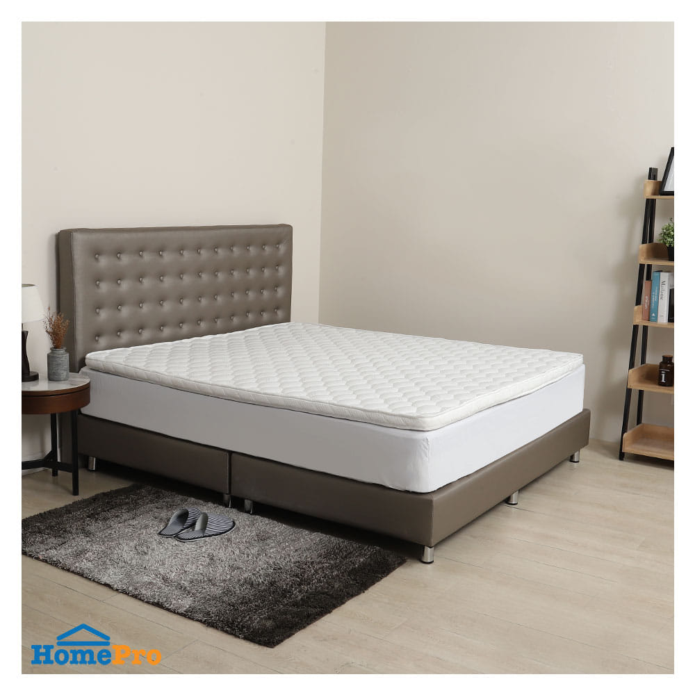HLS TOPPER LUCIA 6' 183X190CM WHITE