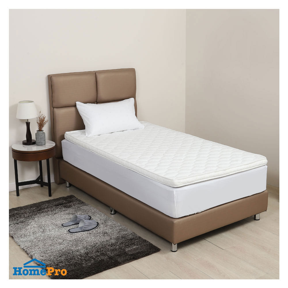 TOPPER LUCIA 3.5 106X198CM WHITE