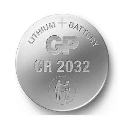 LITHIUM CELL BATTERY CR2032CARD 1 GP