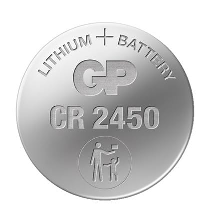 GP LITHIUM CELL BATTERY CR2450 CARD 1