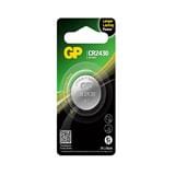 GP LITHIUM CELL BATTERY CR2430 CARD 1