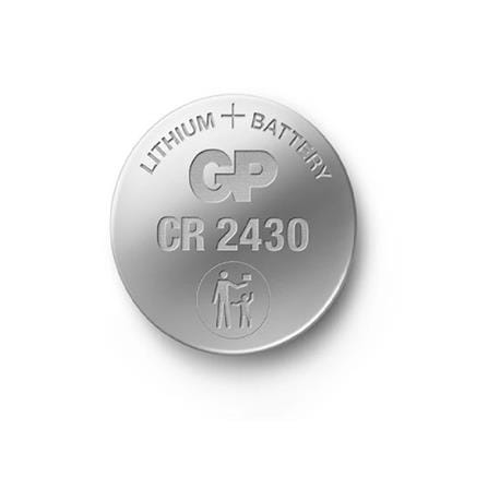 GP LITHIUM CELL BATTERY CR2430 CARD 1