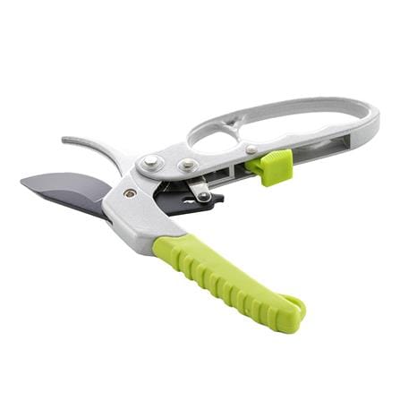RATCHET PRUNERE SHEARS SPRING DGH2501 8INCH STEEL GREEN