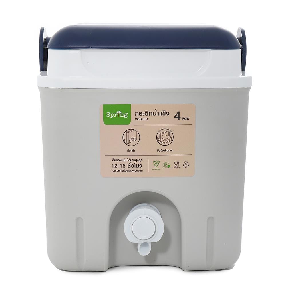 SPRING AG398 4L GY/BL COOLER