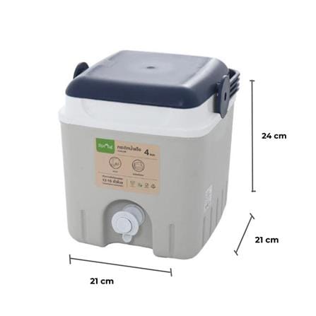 SPRING AG398 4L GY/BL COOLER