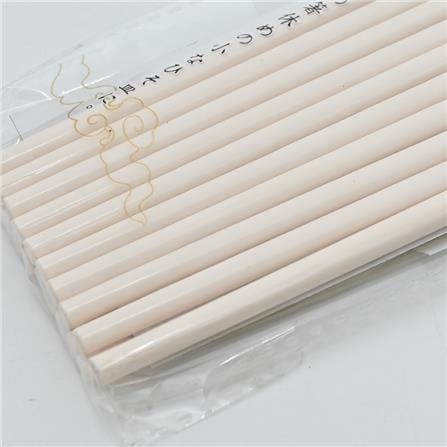 HARRIANWARE 10PAIR  PLASTIC CHOPSTICK 9.5IN  LIGHT STONE LS095