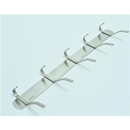 RASLAND 5 HOOK RA HOOK-LL-55 STAINLESS STEEL (H10.80XW45XD5 CM)