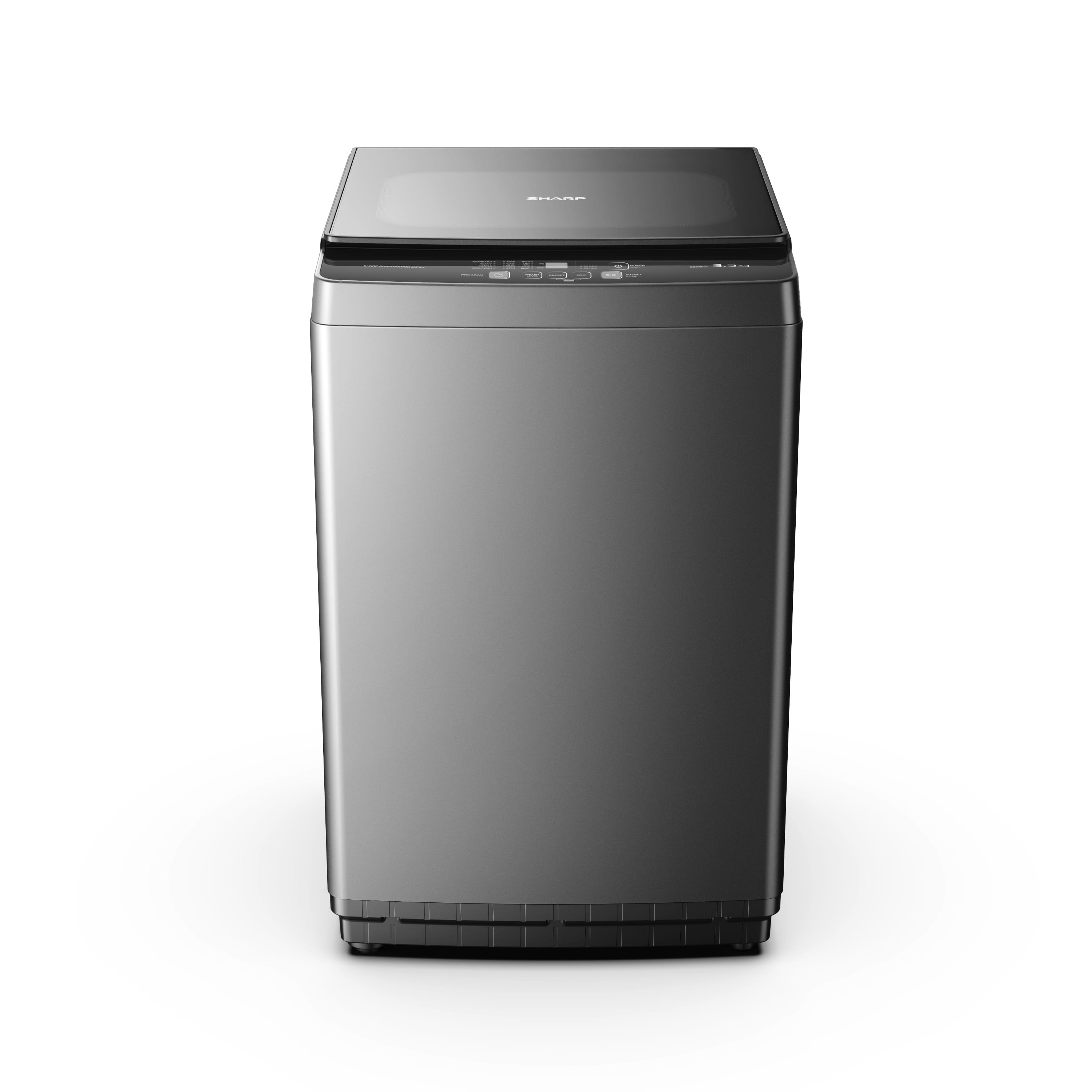 SHARP TOP LOAD WASHING MACHINE ESX9521 9.5KG DARK SILVER
